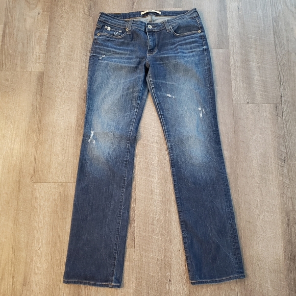 Big Star Denim - BIG STAR 1974 Women's Kate Straight Leg Jeans, Size 28R Blue